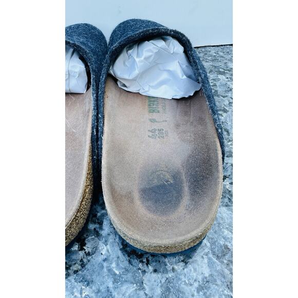 Birkenstock Black Wool Clogs men\'s size US 11/ EU 44 main image 10
